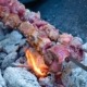 Dégustation de l'espetada traditionnelle de Madère