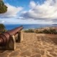 Photos d'un excursion à Porto Santo qui consiste à visiter une forteresse.